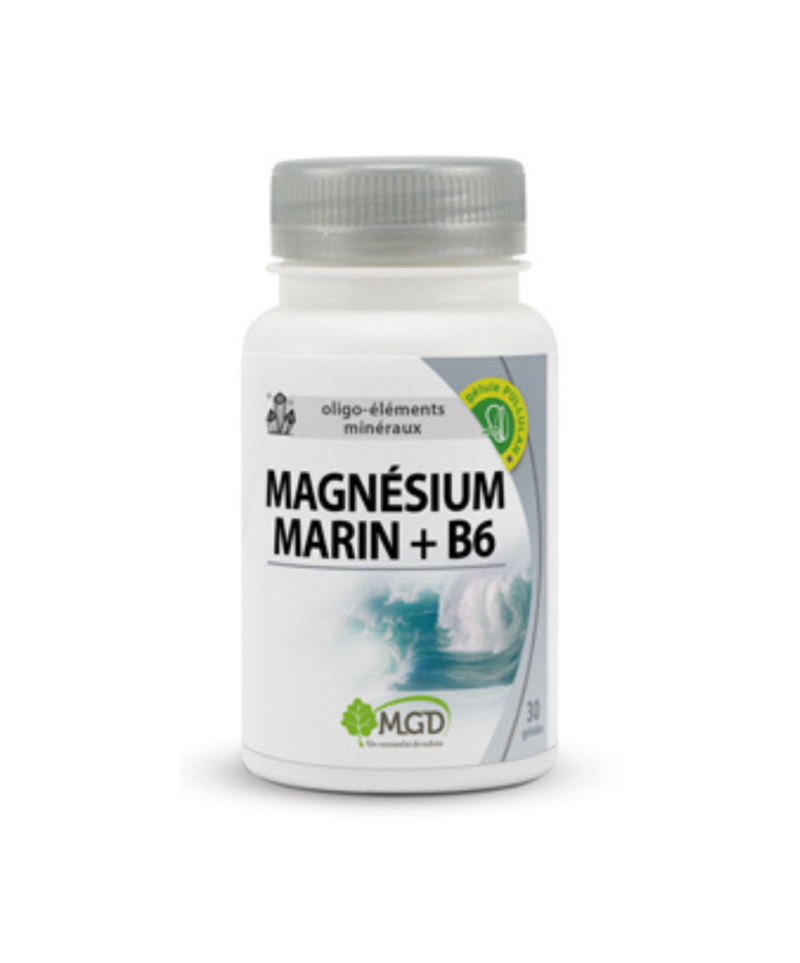 MGD Nature Magnésium Marin + B6 30 Gélules