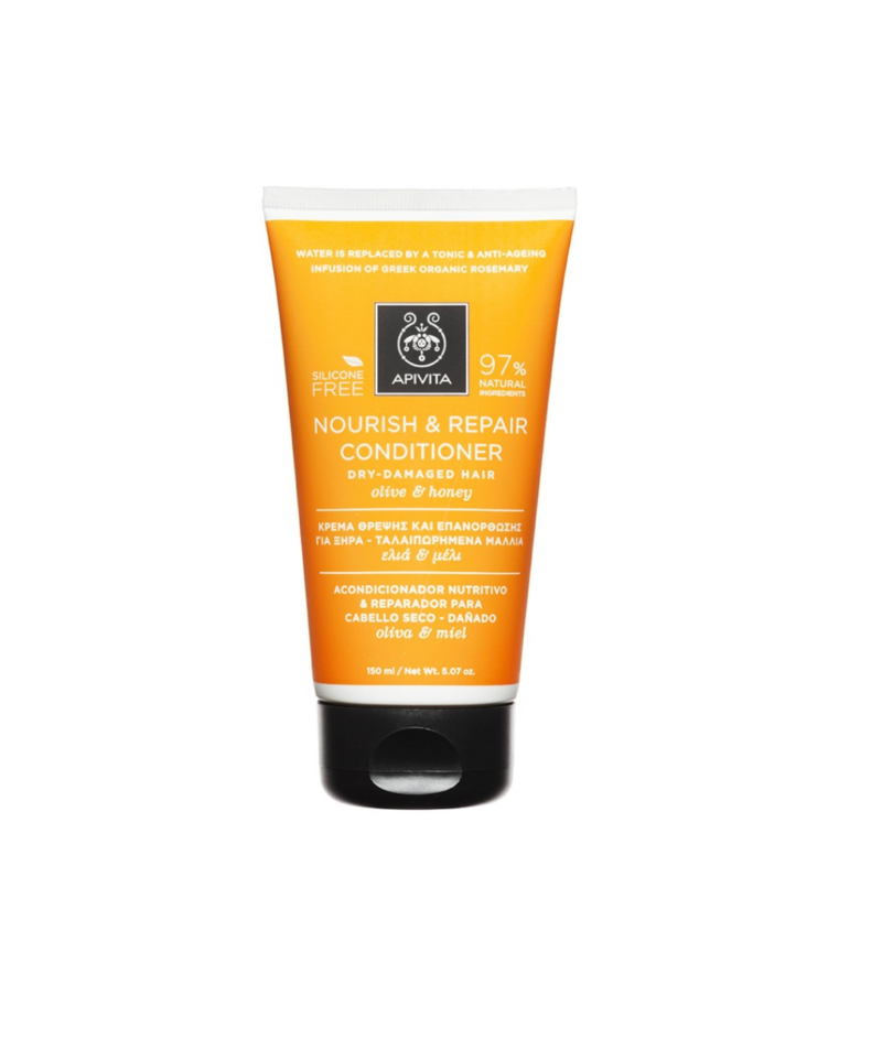 Apivita Apres Shampoing Nourrissant Reparateur olive et miel 150ML