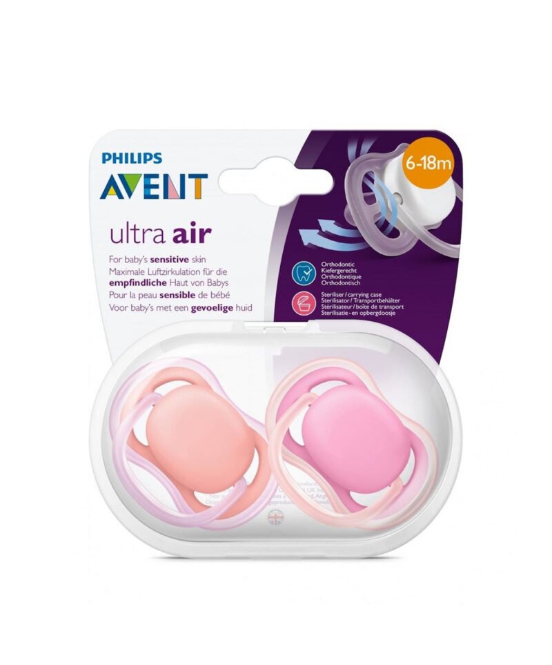 AVENT 2 Sucette Air COLL 6-18 Mois