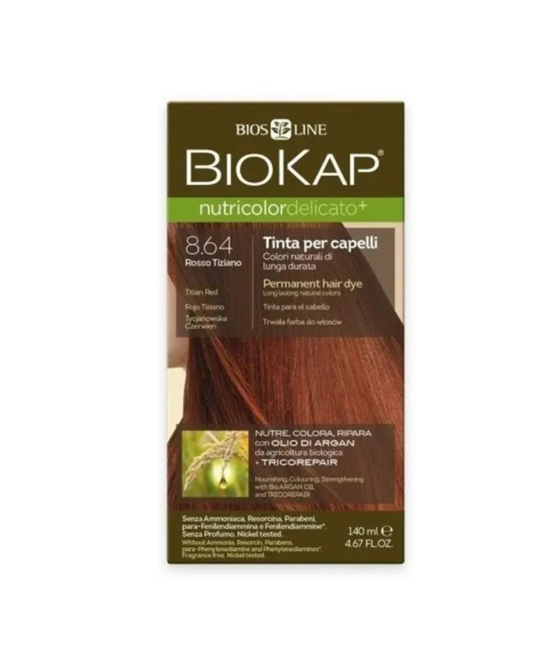 Biokap Delicato 8.64 Titian Rouge 140 ml