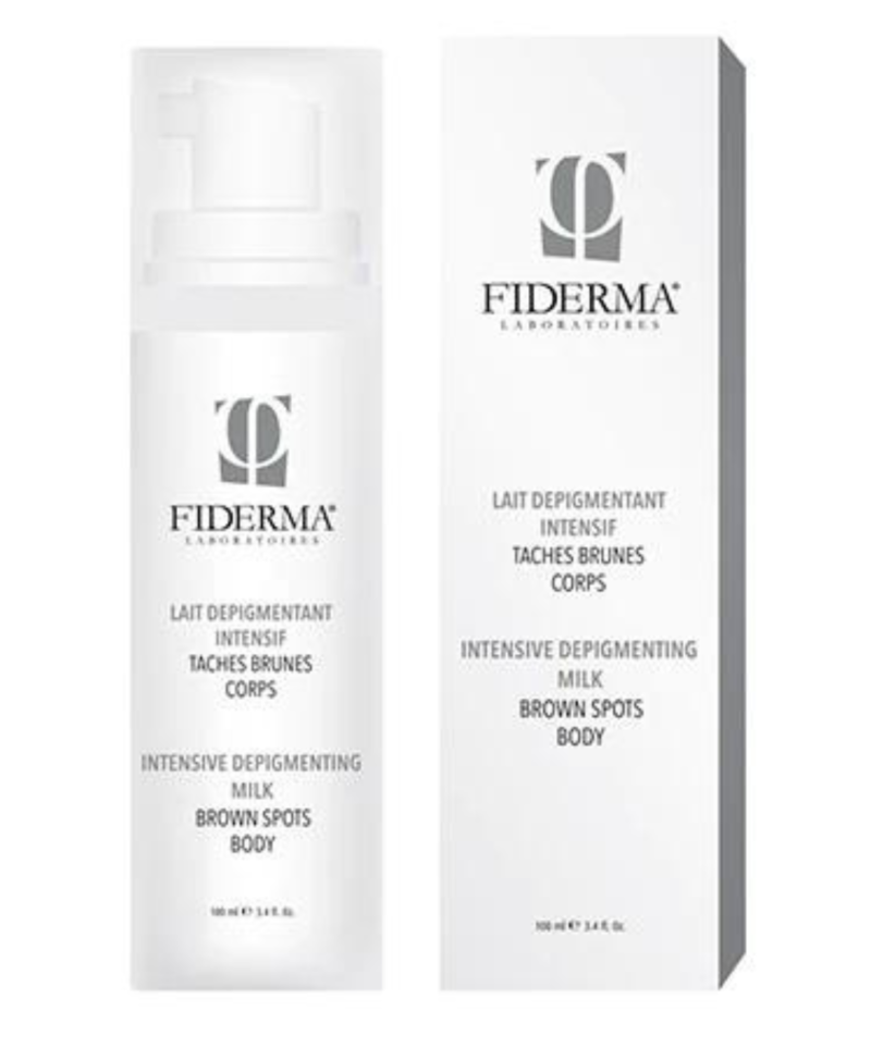 FIDERMA Lait Depigmentant Intensif Taches Brunes corps 100ml