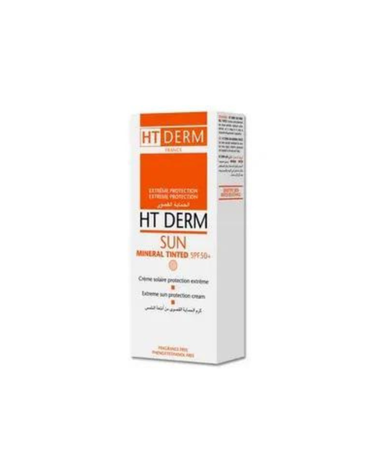 HT DERM Sun Crème Mineral Teinte SPF50+ 50ML