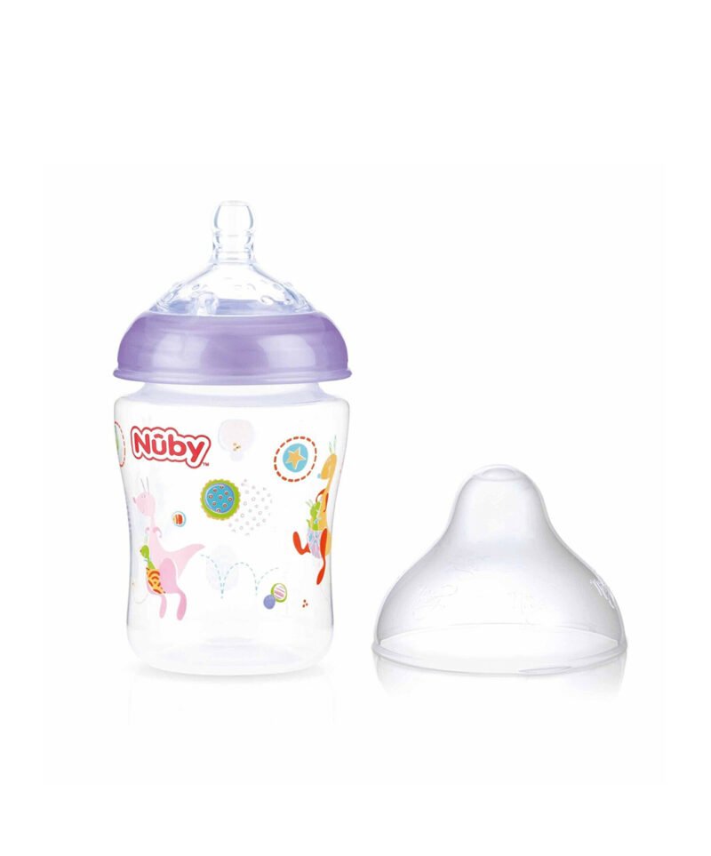 BIBERON Nûby en Polycarbonate Col Large 0m+ 180ML