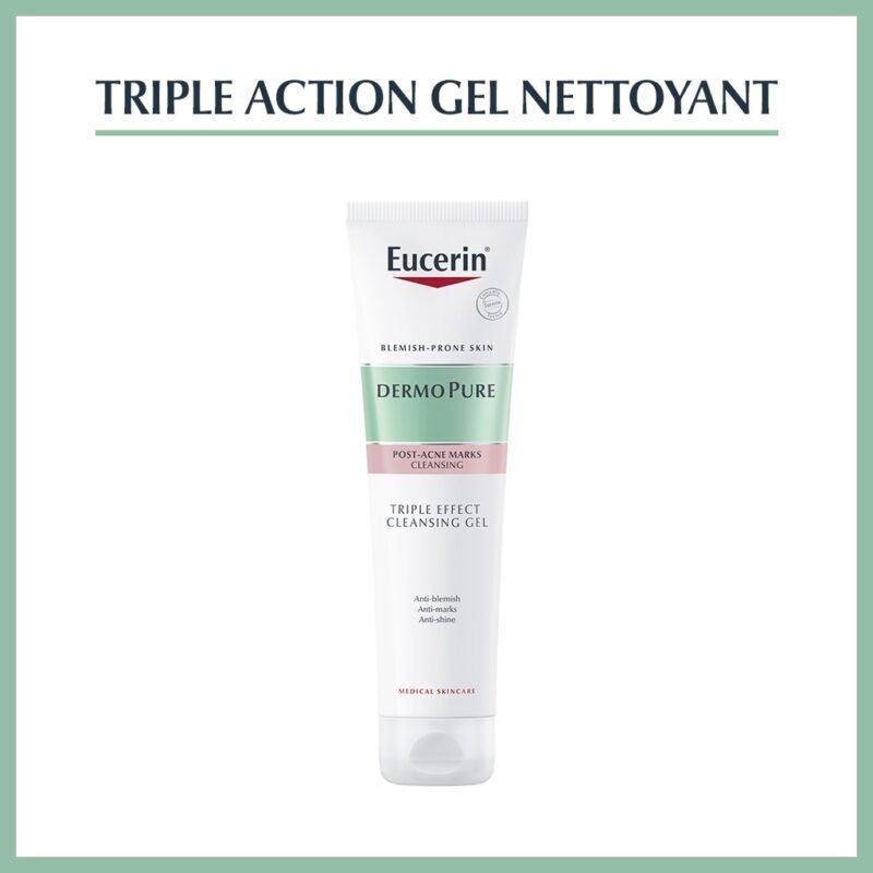 EUCERIN DERMOPURE GEL NETTOYANT TRIPLE ACTION