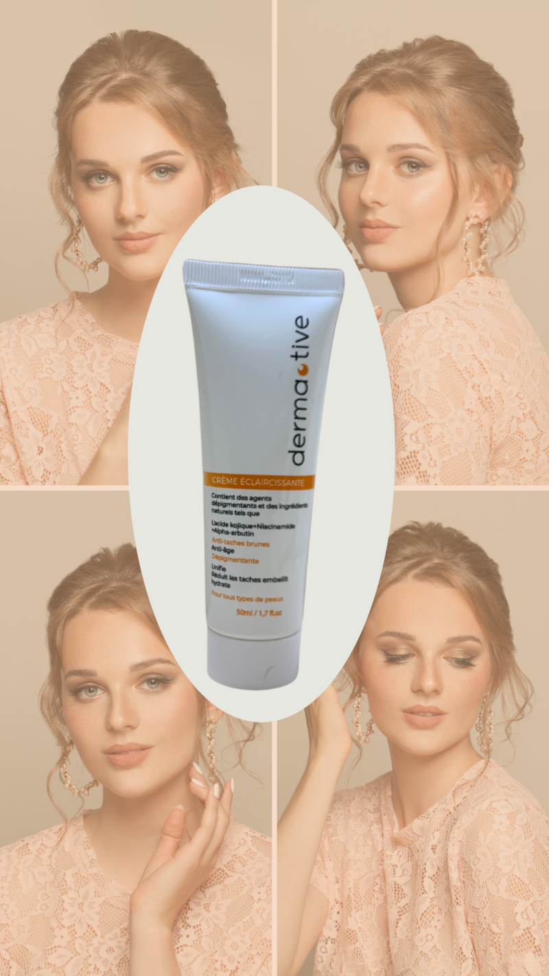 Dermactive creme eclaircissante anti taches brunes anti age